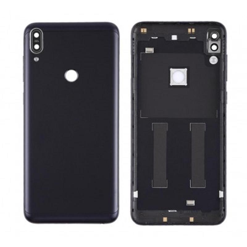 COVER POSTERIORE CON SUPPORTO CAMERA PER ASUS ZENFONE MAX PRO (M1) ZB601KL NERO