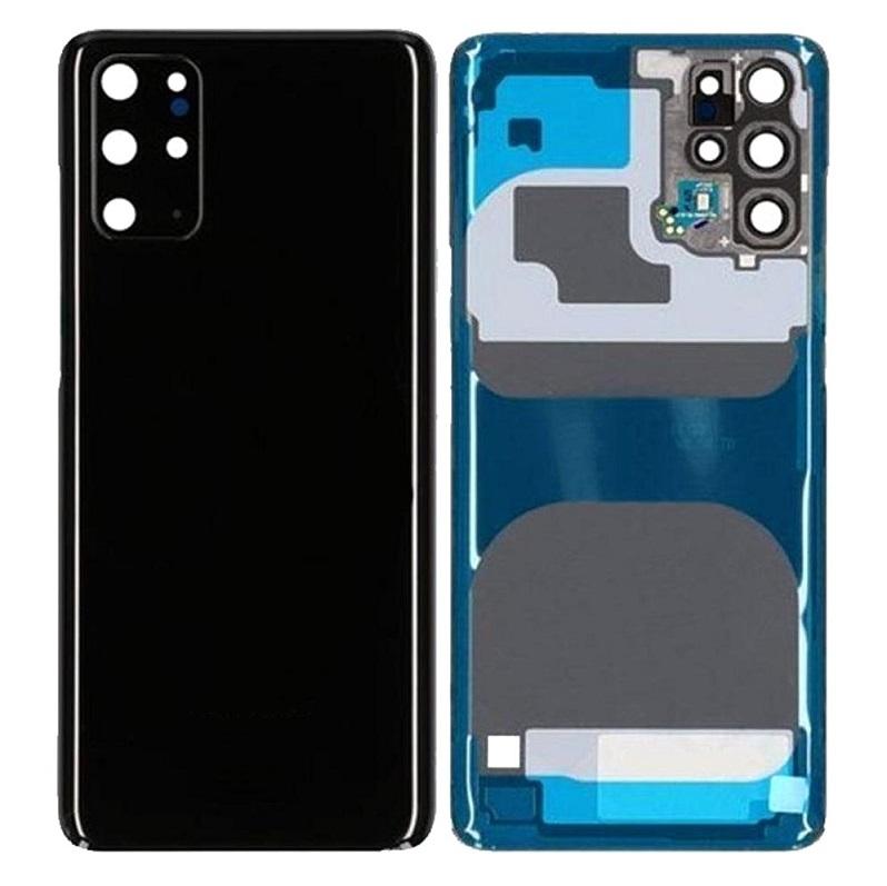 COVER POSTERIORE PER SAMSUNG GALAXY S20 PLUS S20+ G985F G986F NERO