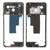 COVER CENTRALE B PER OPPO A40 (CPH2669) / A40M (CPH2669) NERO ORIGINALE