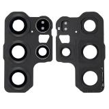 REAR CAMERA LENS AND BEZEL FOR SAMSUNG GALAXY S25 ULTRA S938B TITANIUM JET BLACK