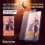 QI-VERSE PELLICOLA DI VETRO TEMPERATO OPACO PER APPLE IPHONE 16 PRO / IPHONE 17 / IPHONE 17 PRO