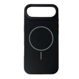 FUNDA DE SILICONA LIQUIDA + MAGNETIC PARA APPLE IPHONE 17 AIR NEGRO