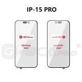 G+ PRO VETRO + OCA PER APPLE IPHONE 15 PRO 6.1 NERO