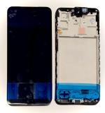 TOUCHSCREEN + DISPLAY AMOLED DISPLAY COMPLETO + FRAME PER SAMSUNG GALAXY A18 4G A185F NERO ORIGINALE (SERVICE PACK)