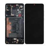 DISPLAY LCD + TOUCHSCREEN DISPLAY COMPLETO + FRAME PER HUAWEI P30 ELE-L29 ELE-L09 NERO ORIGINALE NEW (02354HLT NUOVA VERSIONE)