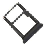 BANDEJA DE TARJETA SIM DUAL PARA SAMSUNG GALAXY A06 5G A066B NEGRO