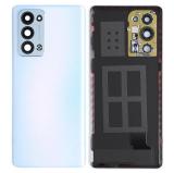 TAPA TRASERA PARA OPPO RENO6 PRO 5G (SNAPDRAGON) (CPH2247) AZUL ORIGINAL