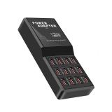 W-858 60W 12-PORT USB DESKTOP CHARGER