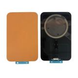 TAPA TRASERA DE CRISTAL PARA APPLE IPHONE 17 PRO MAX 6.9 NARANJA