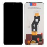 DISPLAY LCD + TOUCHSCREEN DISPLAY COMPLETO SENZA FRAME PER INFINIX HOT 60i 4G (X6728 X6728B) / TECNO SPARK GO 2 (KM4) / SPARK 40C (KM4K) / SPARK 40 4G (KM5 KM5N) / TOP 10 NERO