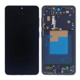 TOUCH DIGITIZER + DISPLAY AMOLED COMPLETE + FRAME FOR SAMSUNG GALAXY S26 5G S942B BLACK SERVICE PACK SCREEN + FRAME (NOT ORIGINAL)