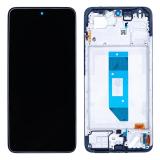 TOUCHSCREEN + DISPLAY AMOLED DISPLAY COMPLETO + FRAME PER XIAOMI REDMI NOTE 14 4G (24117RN76G 24117RN76O) NERO ORIGINALE (SERVICE PACK)