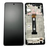 PANTALLA TACTIL + DISPLAY LCD DISPLAY COMPLETO CON MARCO PARA TCL 50 PRO NXTPAPER 5G (T803E T803D) NEGRO MATE ORIGINAL