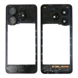 MARCO CENTRAL B PARA ZTE BLADE V60 DESIGN (Z2350) AZUL / NEGRO ORIGINAL