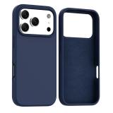 PHONE CASE LIQUID SILICONE + MAGNETIC FOR APPLE IPHONE 17 PRO MAX BLUE