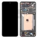 TOUCHSCREEN + DISPLAY AMOLED DISPLAY COMPLETO + FRAME PER XIAOMI 15 (24129PN74G 24129PN74I 24129PN74C) NERO ORIGINALE (SERVICE PACK)