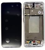 ŶPANTALLA TACTIL + DISPLAY AMOLED DISPLAY COMPLETO CON MARCO PARA SAMSUNG GALAXY A57 5G A576B NEGRO PANTALLA SERVICE PACK + MARCO (NO ORIGINAL)