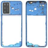 COVER CENTRALE B PER OPPO A16 (CPH2269) / A16S (CPH2271) / A54S (CPH2273) BLU
