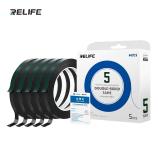 RELIFE HX1 手机密封缓冲双面胶 5MM 绿膜黑胶 用于解决屏幕翘边 边框漏光 曲屏封缝等