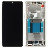 PANTALLA TACTIL + DISPLAY AMOLED DISPLAY COMPLETO + MARCO PARA XIAOMI 14 ULTRA (24031PN0DC 24030PN60G) BLANCO ORIGINAL (SERVICE PACK)