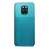 COVER POSTERIORE PER XIAOMI REDMI NOTE 9S AURORA BLU ORIGINALE