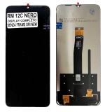 PANTALLA TACTIL + DISPLAY LCD DISPLAY COMPLETO SIN MARCO PARA XIAOMI REDMI 12C (22120RN86G) NEGRO ORIGINAL (CDOT VERSION)