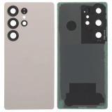 TAPA TRASERA PARA SAMSUNG GALAXY S25 ULTRA S938B TITANIO GRIS