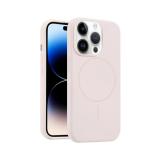 CUSTODIA CELLULARE DI SILICONE LIQUIDO + MAGNETICO PER APPLE IPHONE 14 PRO ROSA