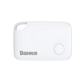 BASEUS T2 INTELLIGENT ANTI-LOST DEVICE LANYARD STYLE ONE-CLICK SEARCH FOR ACCURATE POSITIONING FOR APPLE / ANDROID WHITE