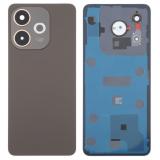TAPA TRASERA PARA OPPO A5 PRO 4G (CPH2711) / A5 PRO 5G (CPH2695) MARRÓN / NEGRO ORIGINAL