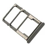 DUAL SIM CARD TRAY FOR XIAOMI REDMI A7 PRO (25128RN17Y 25128RN17A 25128RN17L) BLACK