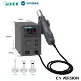 QUICK 2008 PRO 750W AI INTELLIGENT VOICE HOT AIR DESOLDERING STATION TEMPERATURE 100-500°C (CN VERSION)