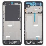 CENTRAL HOUSING A FOR XIAOMI REDMI A5 (25028PC03G 25028RN03A) (GLOBAL VERSION) / POCO C71 (25028PC03I 25028PC03G) BLACK ORIGINAL