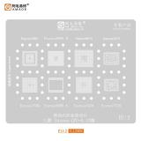 AMAOE EU-2 METAL TEMPLATE OF IC CHIP FOR SAMSUNG EXYNOS 7880 / 8895B / 9810 / 3475 / 7580 / 8895A / 3470 / 7570