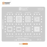 AMAOE EU-5 METAL TEMPLATE OF IC CHIP FOR SAMSUNG EXYNOS 1080 / 2100 / 9815 / 9609 / 1080 RAM / 2100 RAM / 3830 XGO / 8895-1703