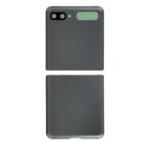 SET 2 PIEZAS TAPA TRASERA PARA SAMSUNG GALAXY Z FLIP 5G F707B GRIS / NEGRO