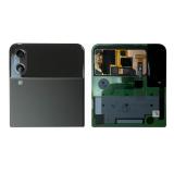 DISPLAY EXTERNO OLED + PANTALLA TACTIL PARA SAMSUNG GALAXY Z FLIP 3 5G F711B NEGRO ORIGINALE (SERVICE PACK)