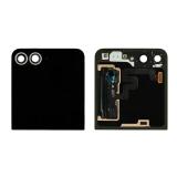 DISPLAY EXTERNO OLED + PANTALLA TACTIL PARA SAMSUNG GALAXY Z FLIP 6 5G F741B PLATEADO ORIGINALE (SERVICE PACK)