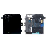 DISPLAY EXTERNO OLED + PANTALLA TACTIL PARA SAMSUNG GALAXY Z FLIP 7 FE F761B NEGRO ORIGINALE (SERVICE PACK)