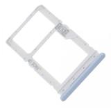 DUAL SIM CARD TRAY FOR MOTOROLA MOTO G53 5G (XT2335-2) ARCTIC SILVER