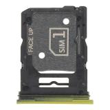 DUAL SIM CARD TRAY FOR MOTOROLA MOTO G85 5G (XT2427-3) OLIVE GREEN