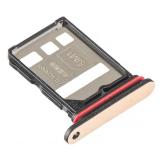DUAL SIM CARD TRAY FOR HONOR MAGIC8 LITE 5G (MTN-NX1M) REDDISH BROWN / GOLD