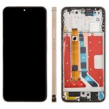 PANTALLA TACTIL + DISPLAY OLED DISPLAY COMPLETO + MARCO PARA HONOR MAGIC8 LITE 5G (MTN-NX1M) MARRÓN ROJIZO / ORO ORIGINAL
