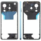 MARCO CENTRAL B PARA XIAOMI REDMI NOTE 14 4G (24117RN76E) (EUROPE VERSION) AZUL ORIGINAL