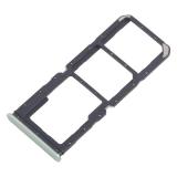 BANDEJA DE TARJETA SIM DUAL PARA REALME C67 4G (RMX3890) VERDE