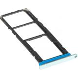 DUAL SIM CARD TRAY FOR HONOR X5C PLUS (NLA-LX1) OCEAN CYAN